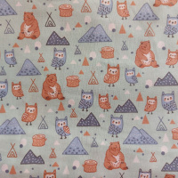 modre sovice in medved